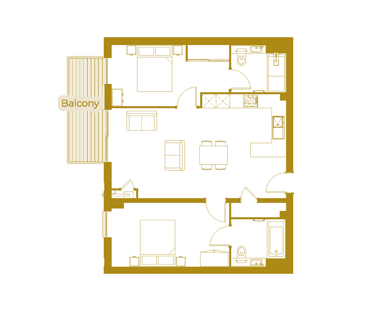 Type 10 – Block B - 1023 West - Weston Homes