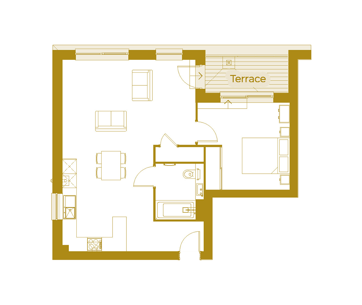 Type 17 – Block B - 1023 West - Weston Homes