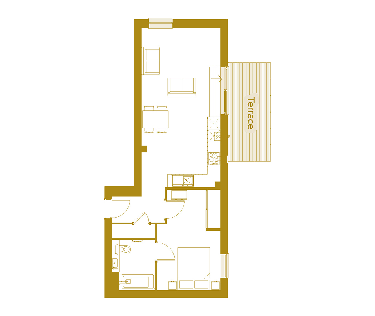 Type 19 – Block B - 1023 West - Weston Homes