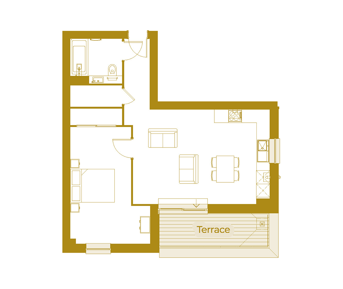 Type 20 – Block B - 1023 West - Weston Homes