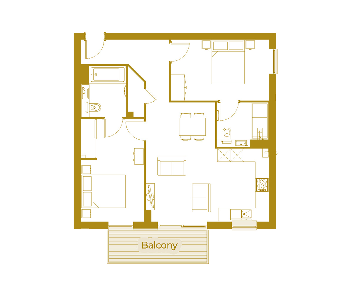 Type 2 – Block B - 1023 West - Weston Homes