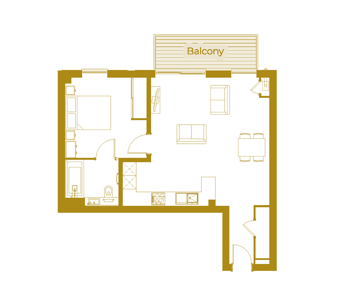 Type 3 – Block B - 1023 West - Weston Homes