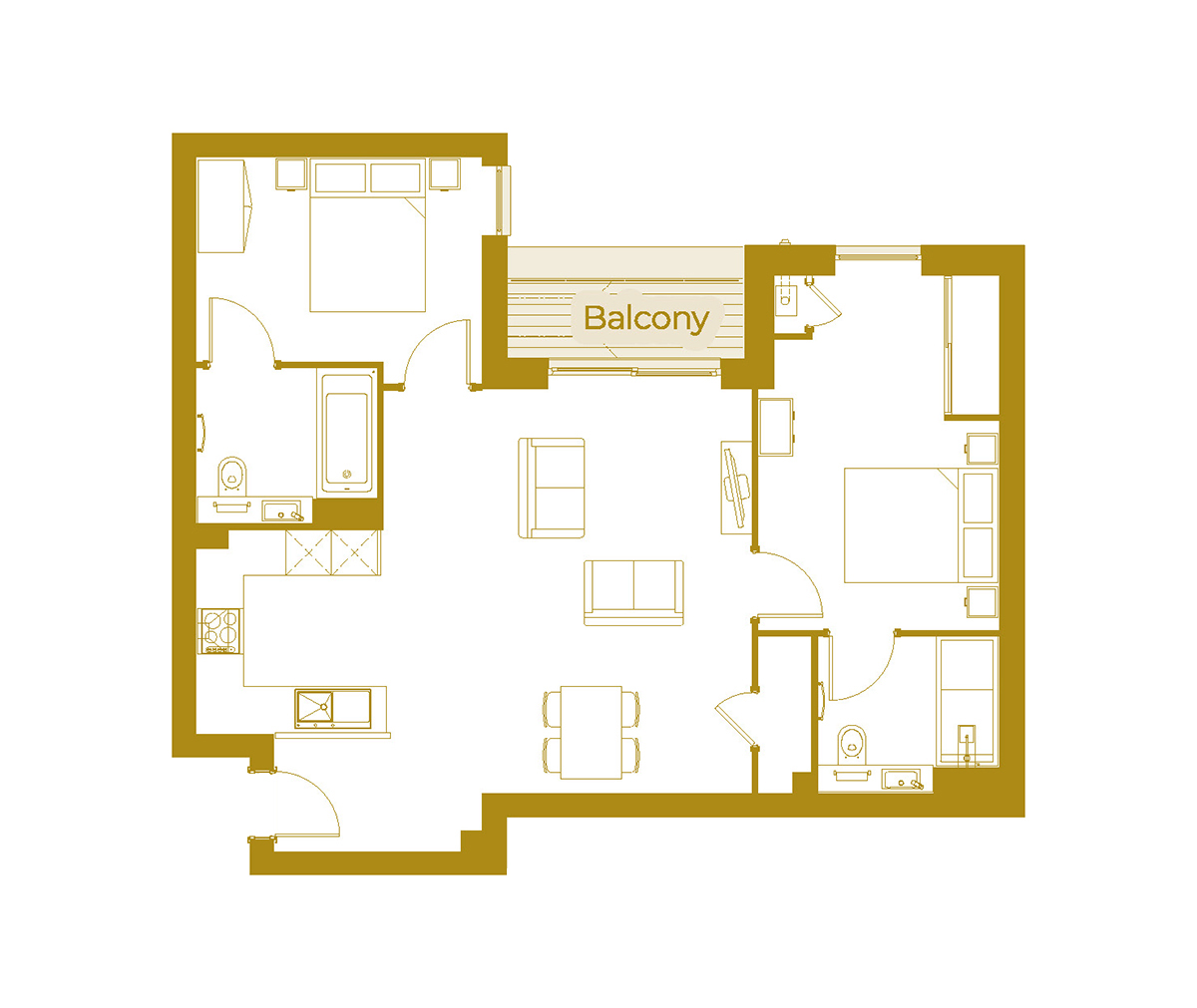 Type 6 – Block B - 1023 West - Weston Homes