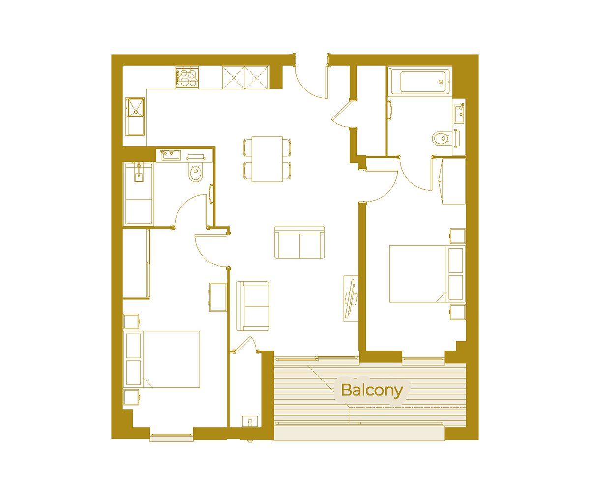 Type 7 – Block B - 1023 West - Weston Homes