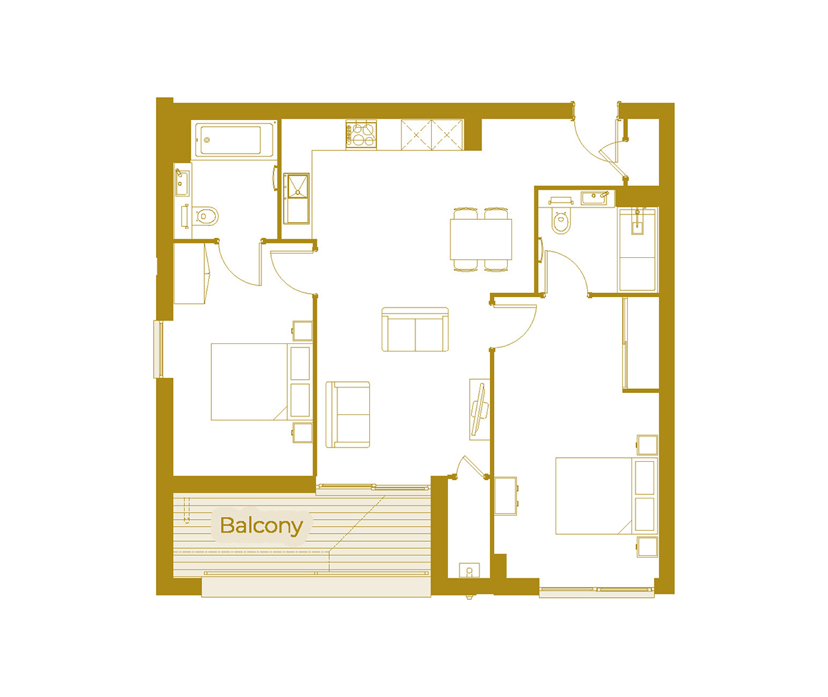 Type 8 – Block B - 1023 West - Weston Homes