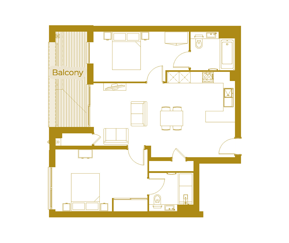 Type 9 – Block B - 1023 West - Weston Homes