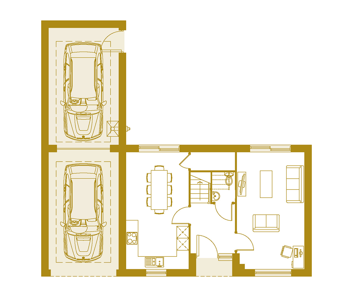 2 & 3 – The Stables - 1023 West - Weston Homes