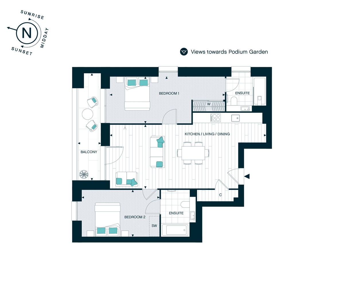 Type 12 - Abbey Quay Shared Ownership - Weston Homes