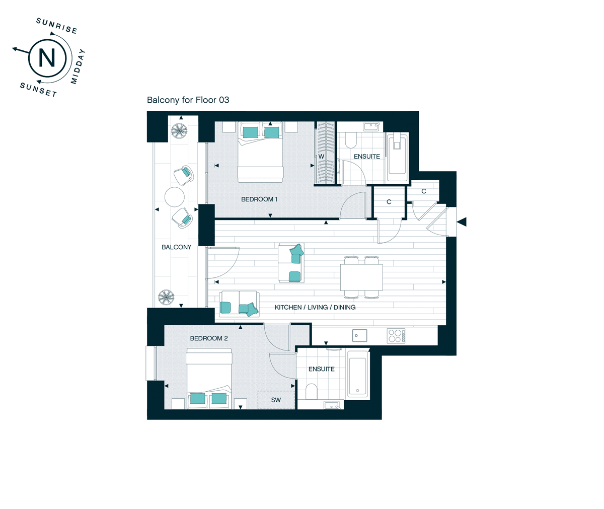 Type 04 - Abbey Quay Shared Ownership - Weston Homes