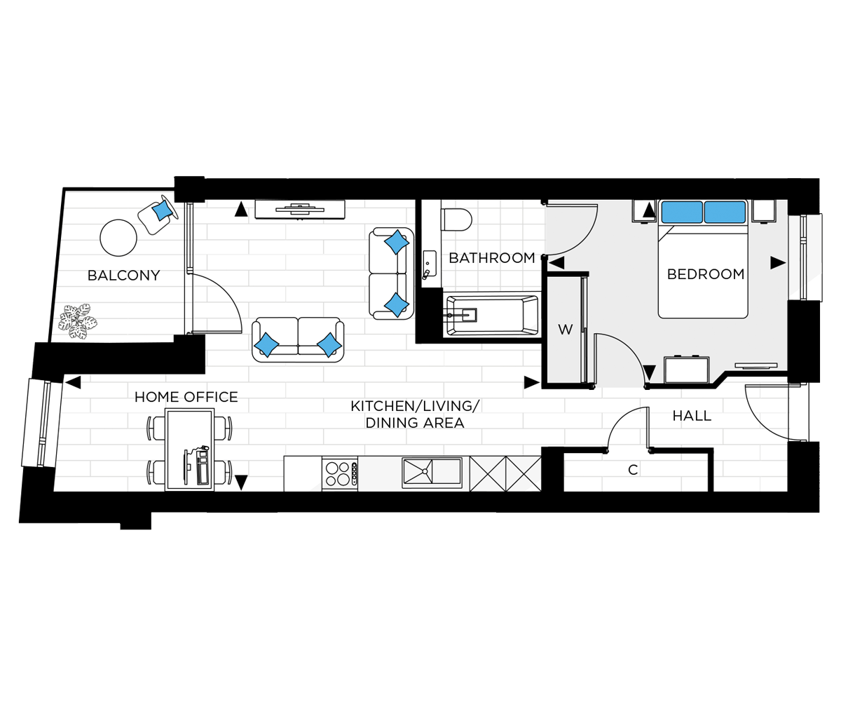 Type 02 - Caxton Square - Weston Homes