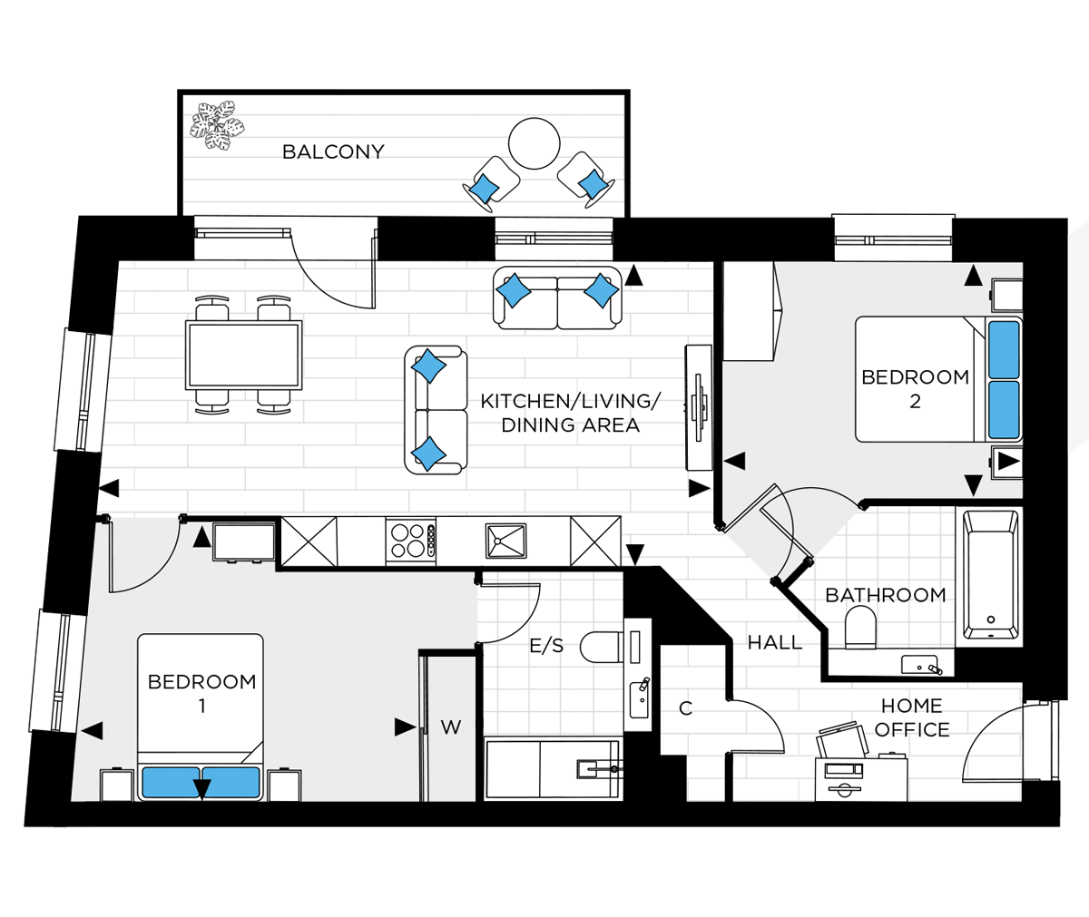 Type 04 - Caxton Square - Weston Homes