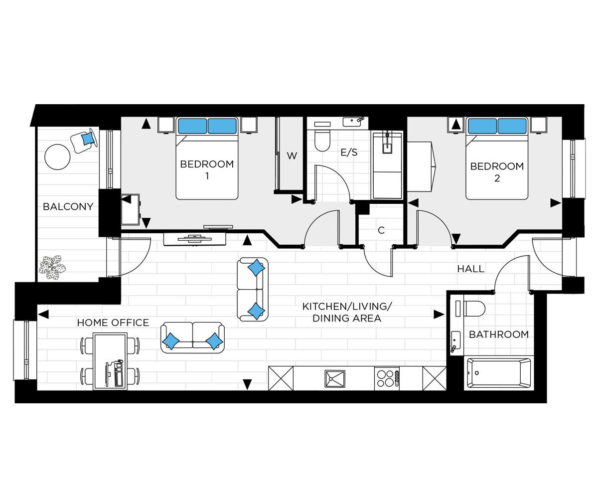 Type 13 - Caxton Square - Weston Homes