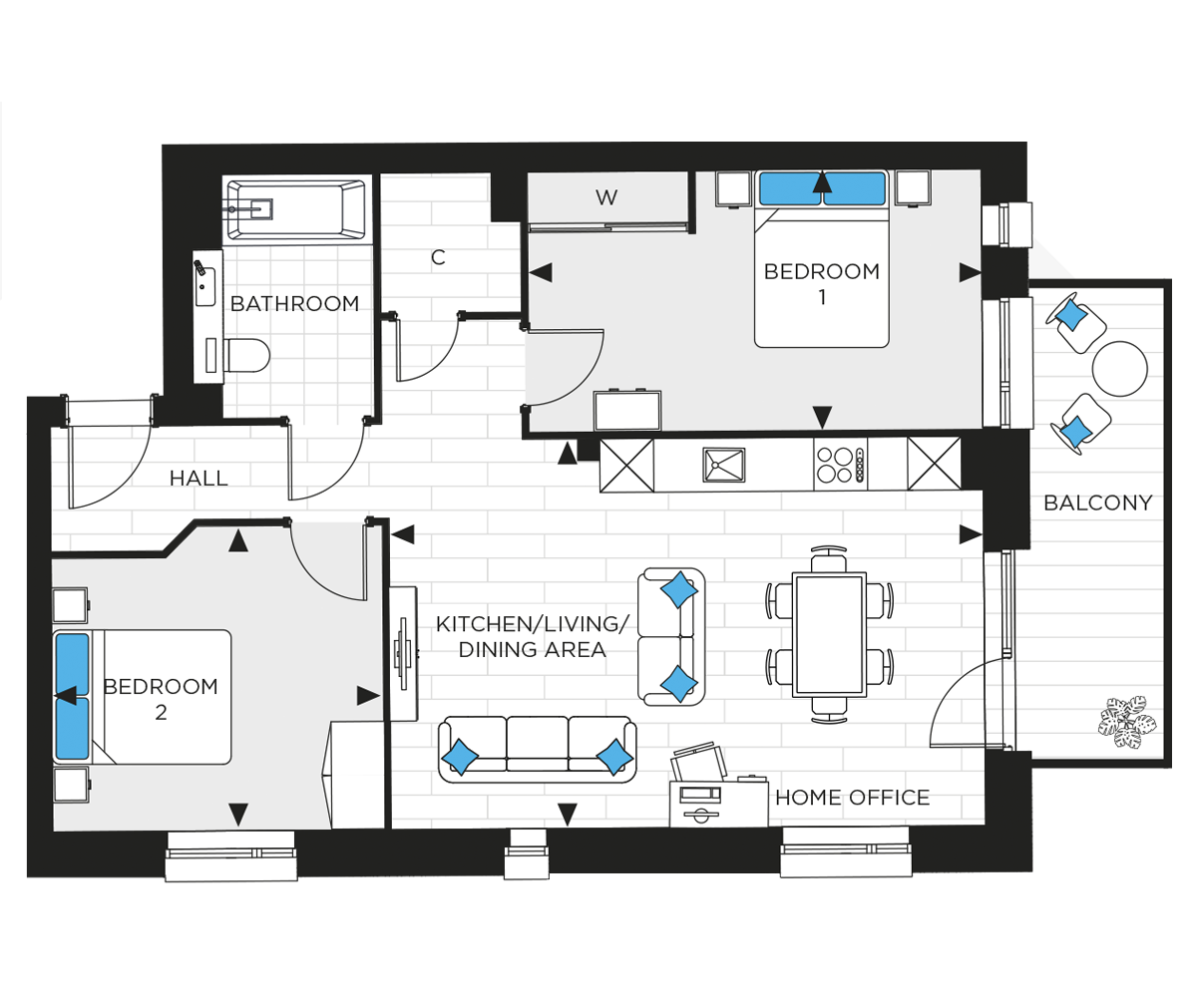 Type 18 - Caxton Square - Weston Homes