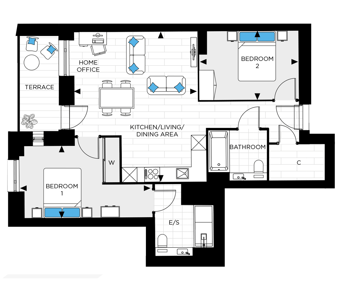 Type 19 - Caxton Square - Weston Homes