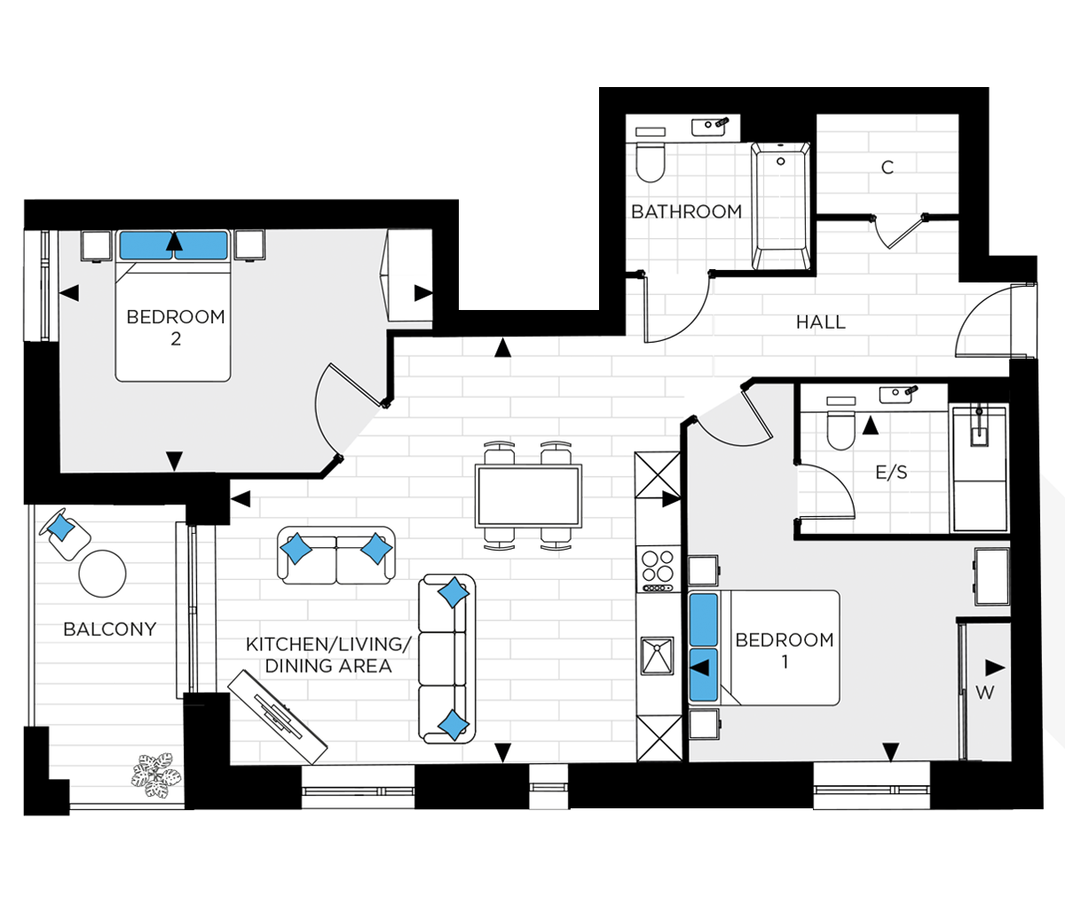 Type 20 - Caxton Square - Weston Homes