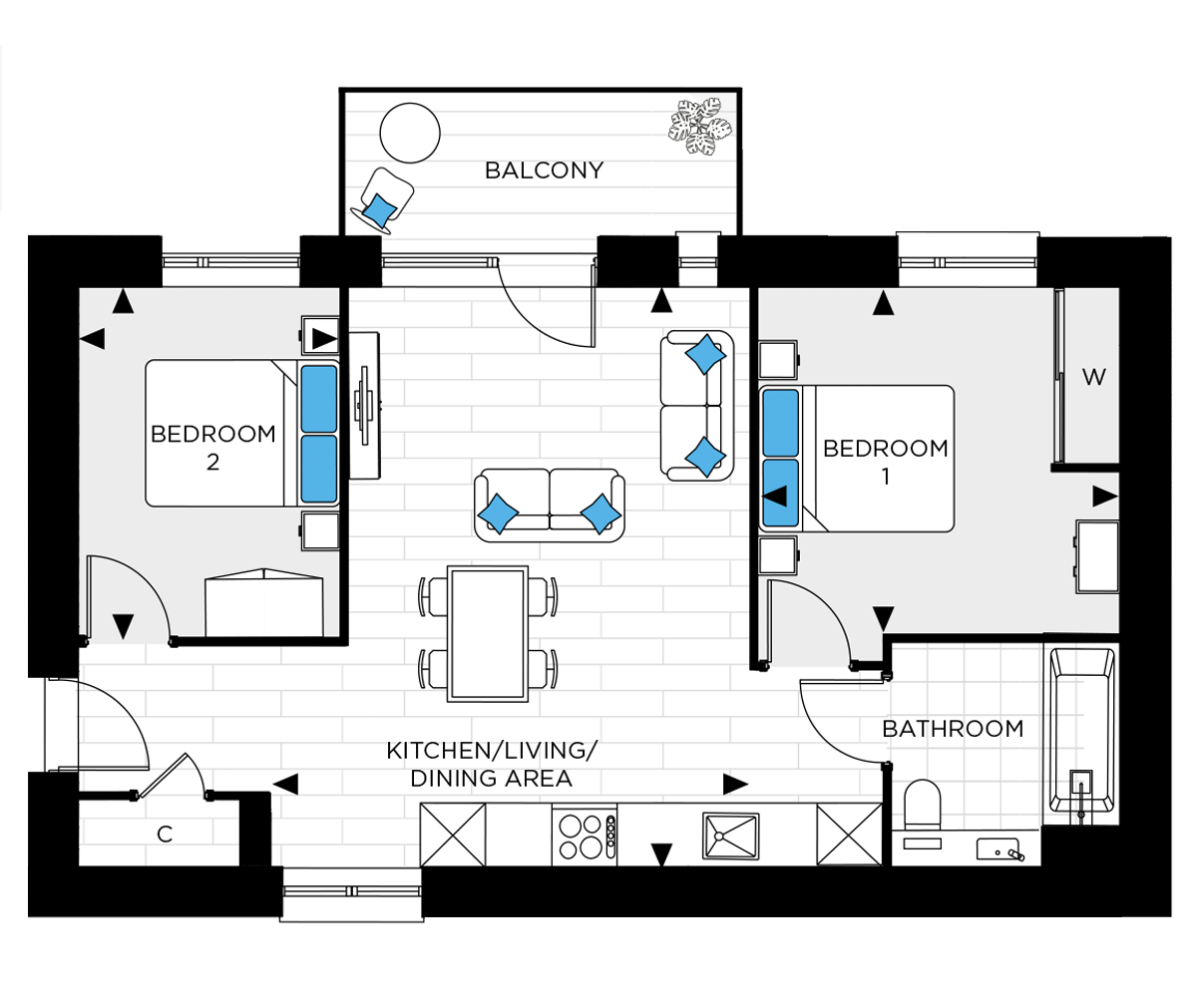 Type 22 - Caxton Square - Weston Homes