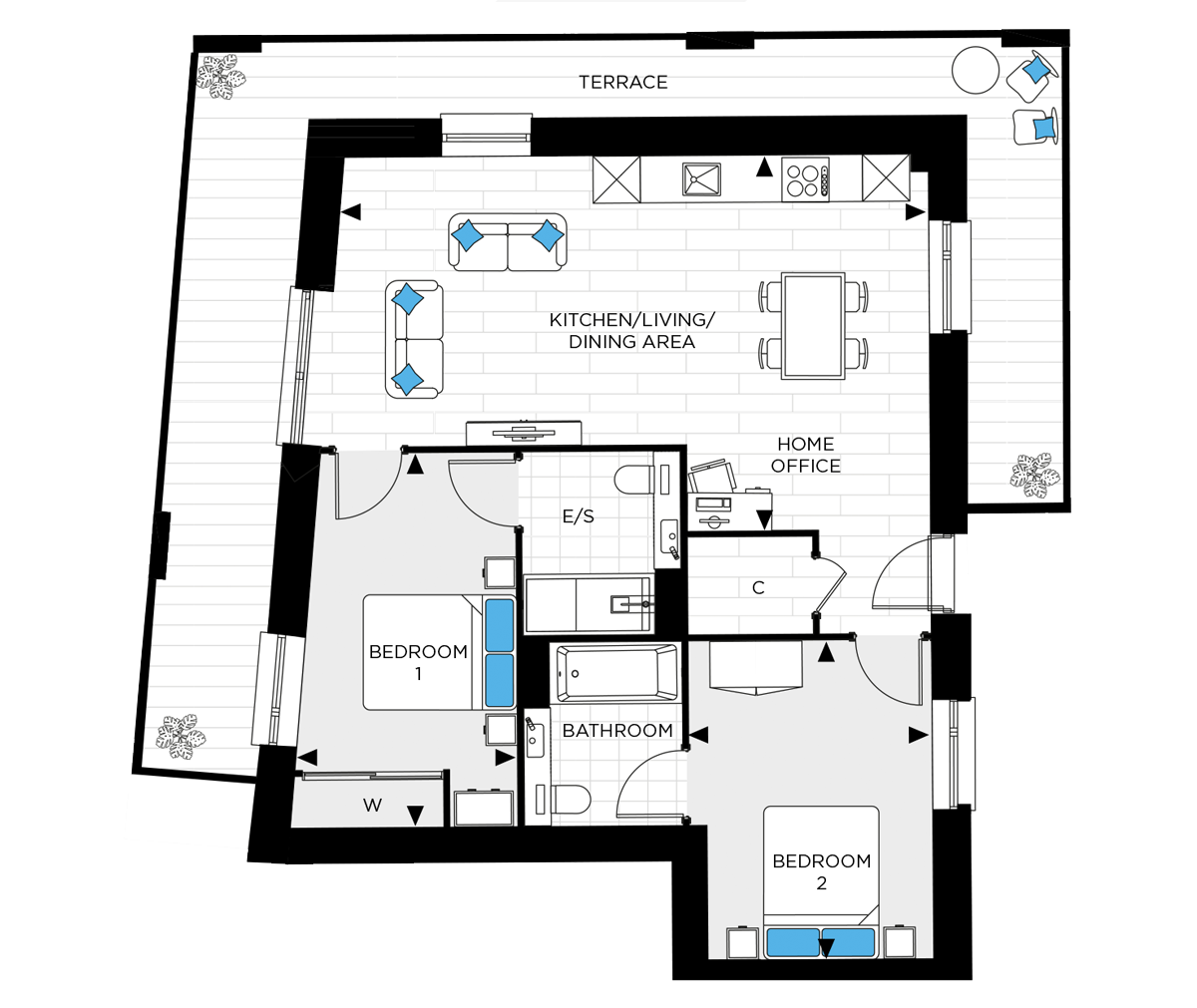 Type 33 - Caxton Square - Weston Homes