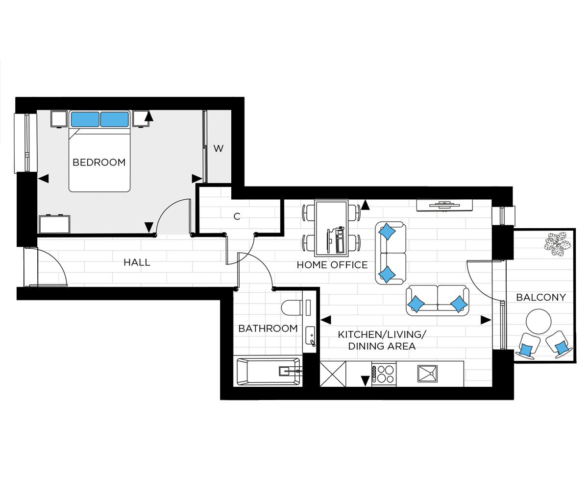 Type 36 - Caxton Square - Weston Homes