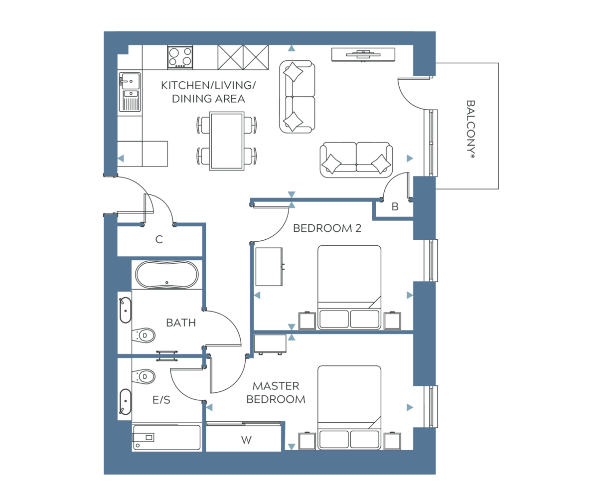 Type 10 - Edinburgh Way - Weston Homes