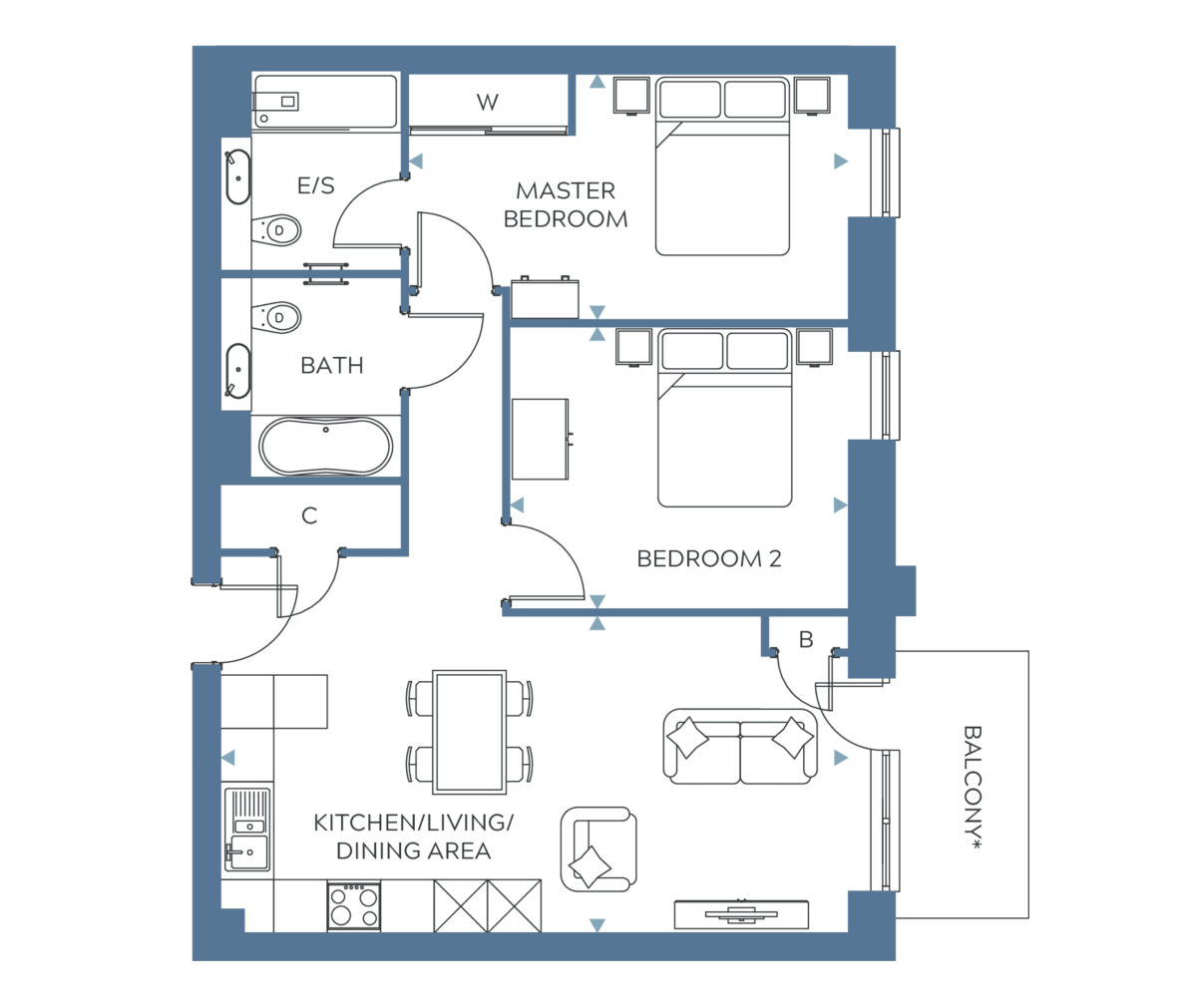 Type 11 - Edinburgh Way - Weston Homes