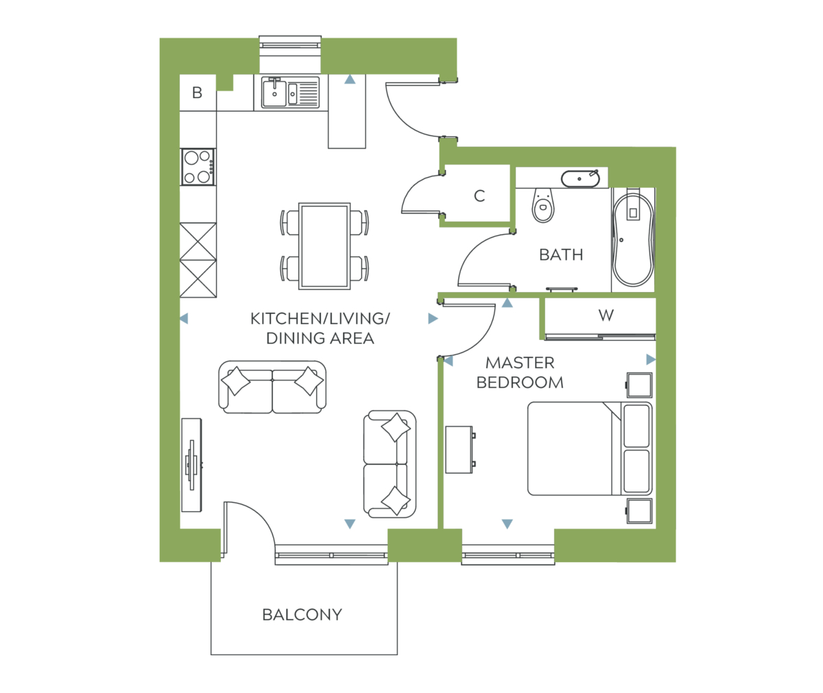 Type 22 - Edinburgh Way - Weston Homes