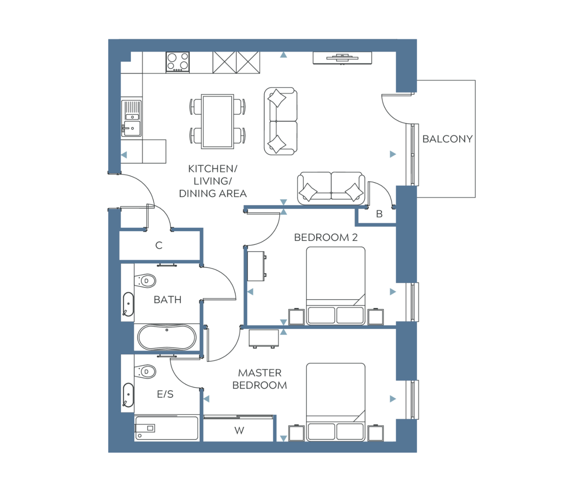 Type 39 - Edinburgh Way - Weston Homes