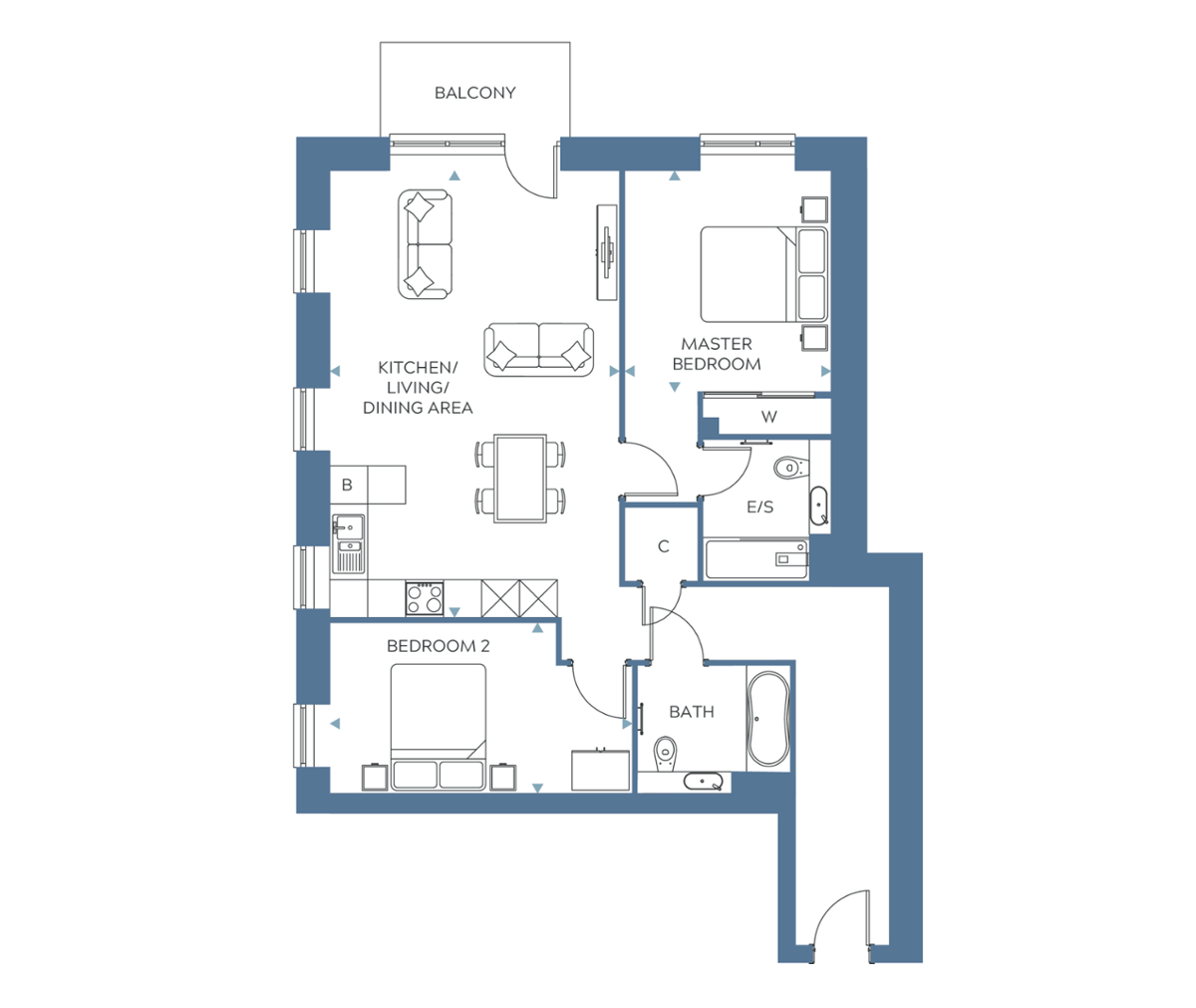 Type 4 - Edinburgh Way - Weston Homes