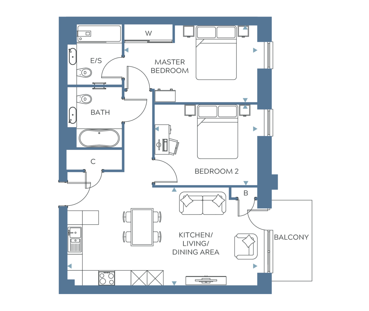 Type 40 - Edinburgh Way - Weston Homes