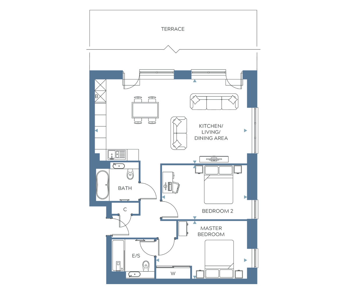 Type 42 - Edinburgh Way - Weston Homes