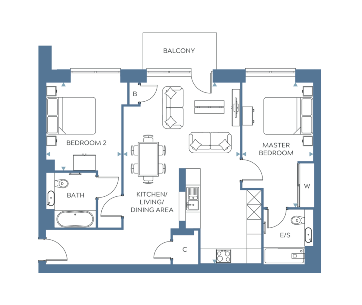 Type 45 - Edinburgh Way - Weston Homes