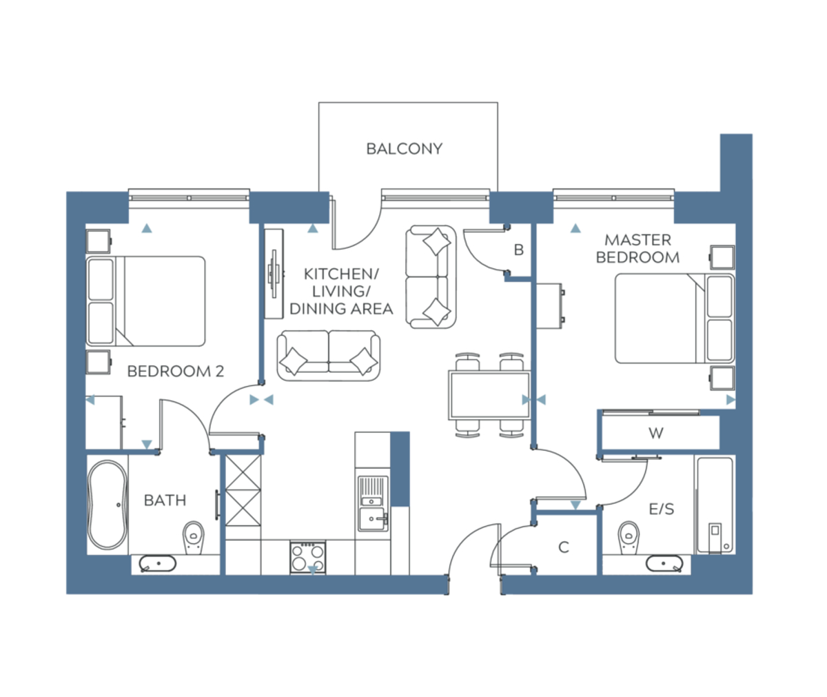 Type 46 - Edinburgh Way - Weston Homes