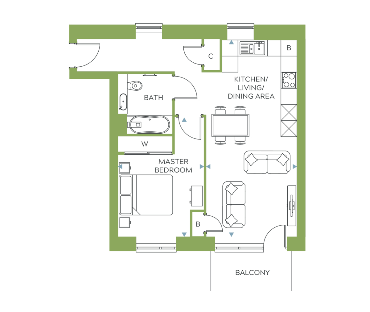 Type 5 - Edinburgh Way - Weston Homes