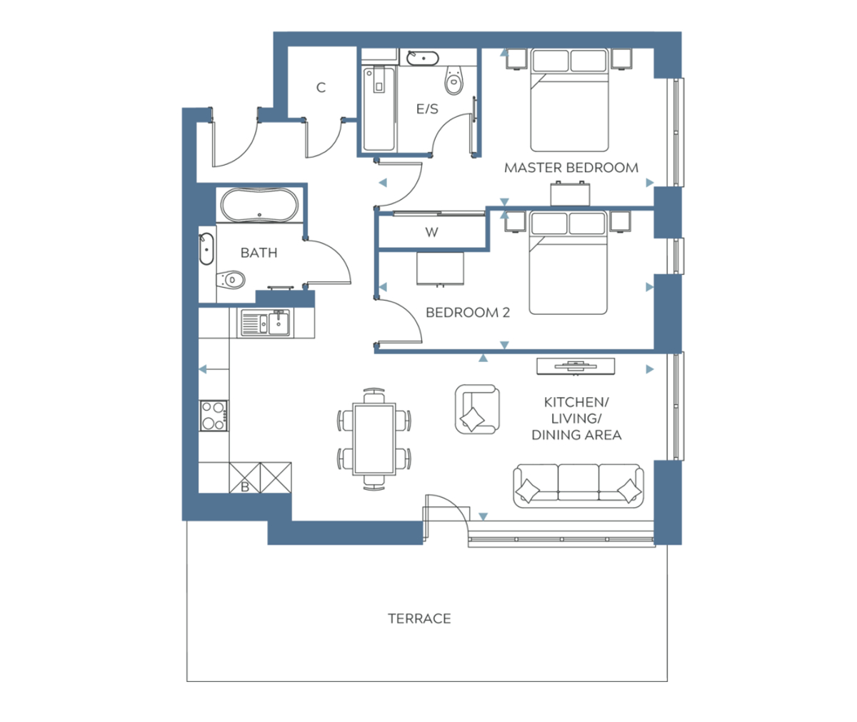 Type 54 - Edinburgh Way - Weston Homes