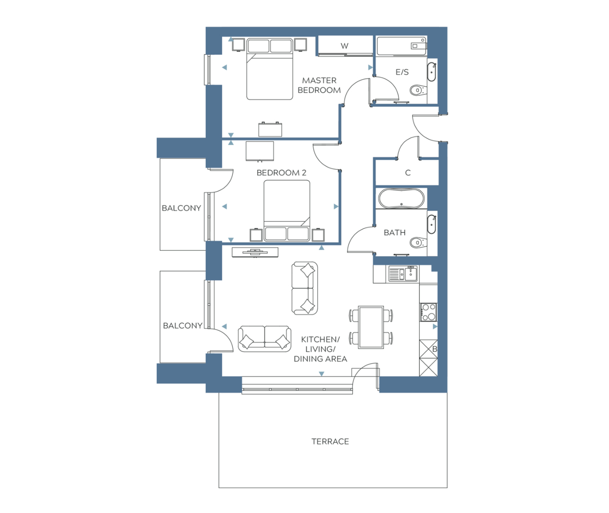 Type 55 - Edinburgh Way - Weston Homes