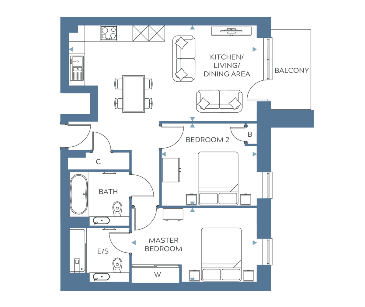 Type 62 - Edinburgh Way - Weston Homes