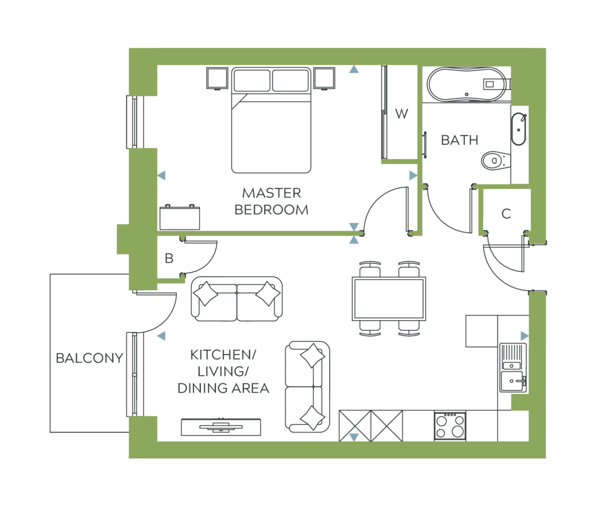 Type 65 - Edinburgh Way - Weston Homes