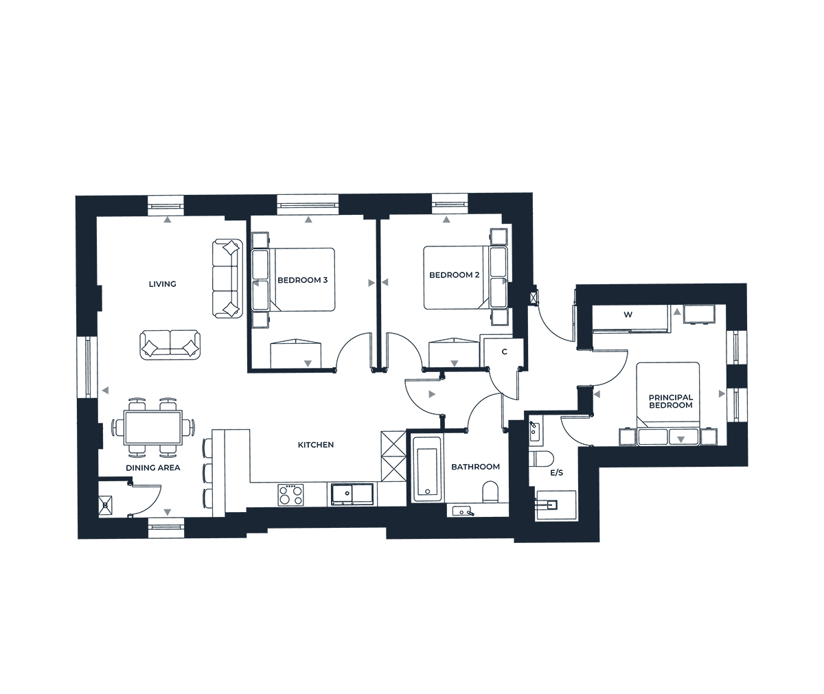 Plot 83 - Gun Hill Park - Weston Homes