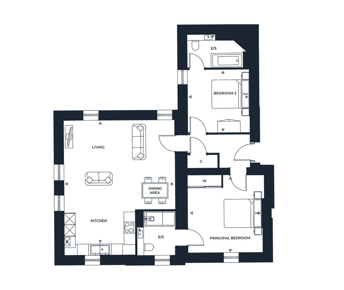 Plots 90 and 93 - Gun Hill Park - Weston Homes