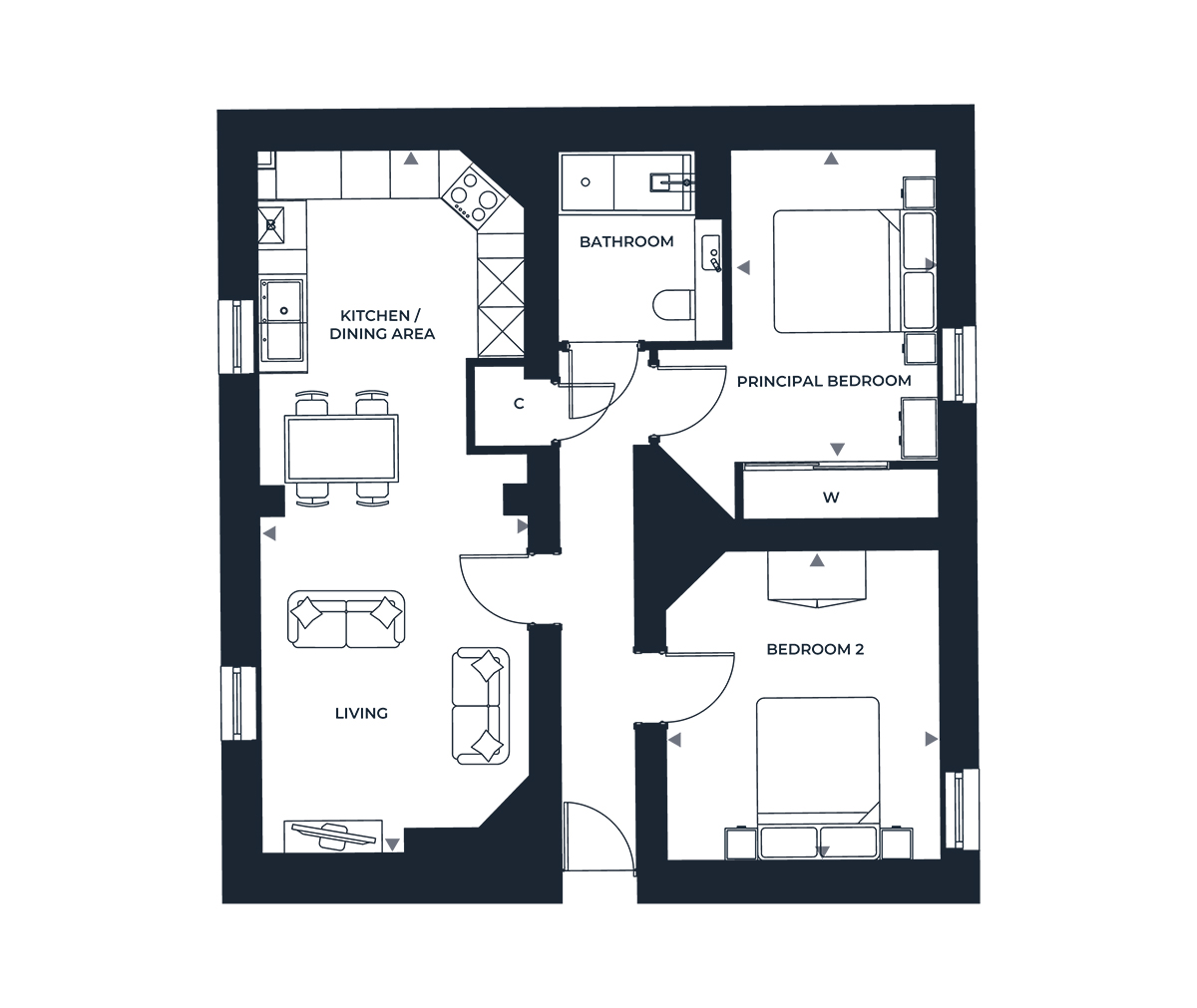 Plots 91 and 94 - Gun Hill Park - Weston Homes