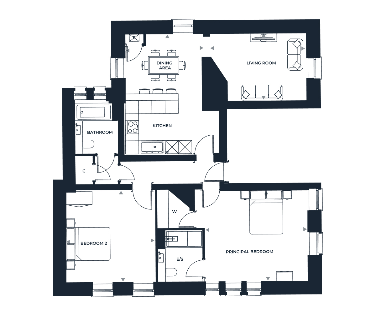 Plots 96 and 97 - Gun Hill Park - Weston Homes