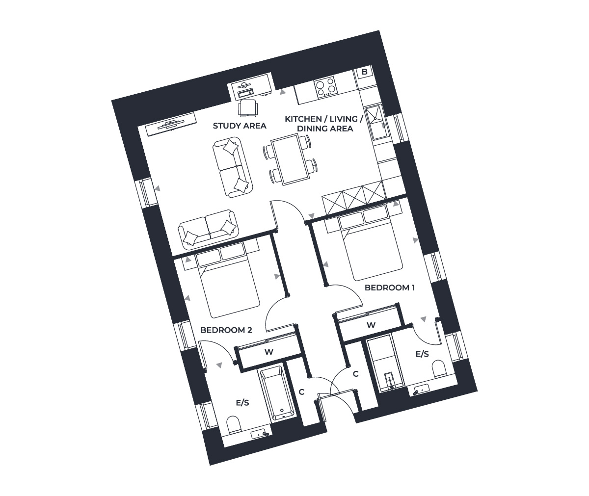 Plot 77 - Gun Hill Park - Weston Homes