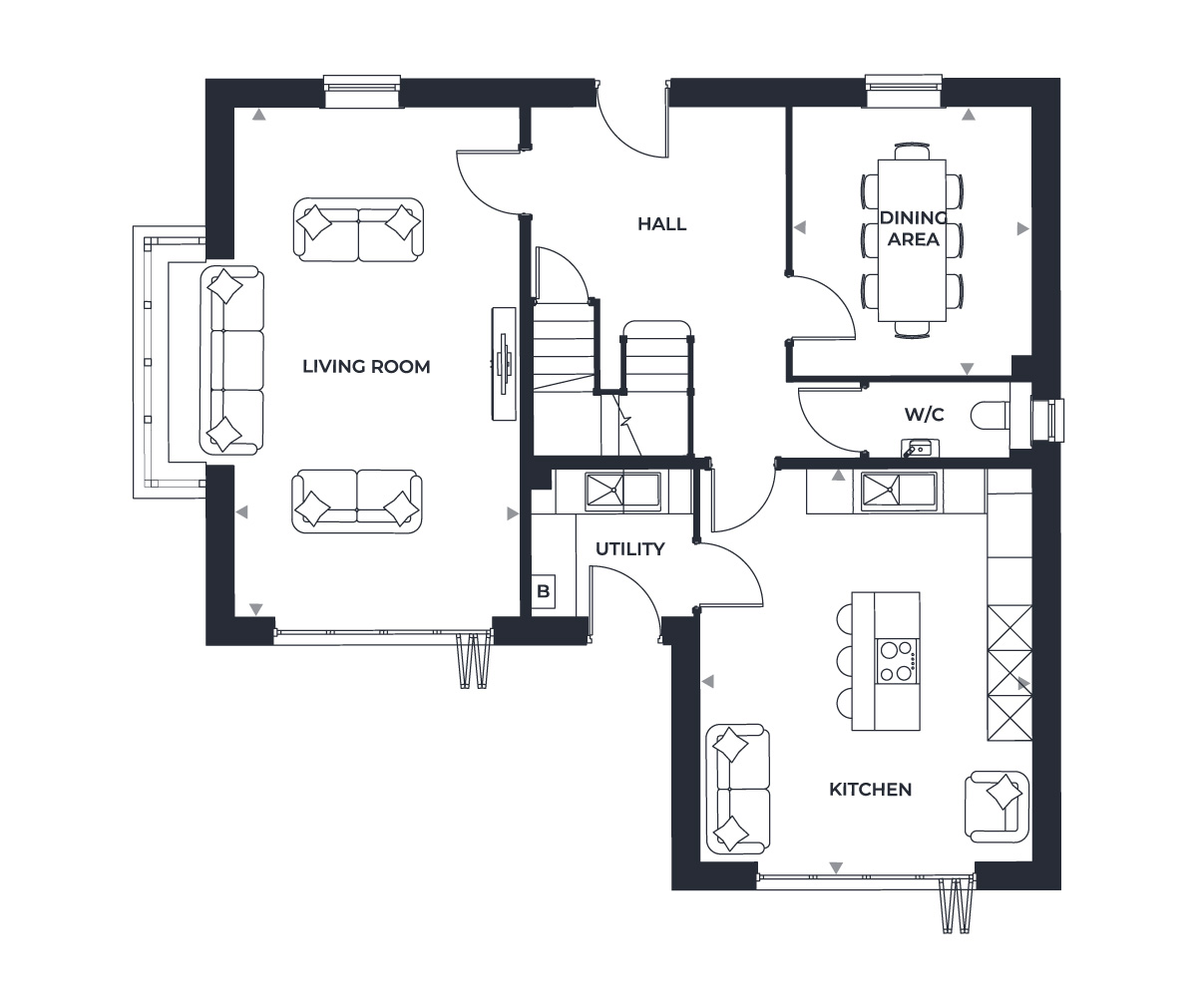 Plot 100 - Gun Hill Park - Weston Homes