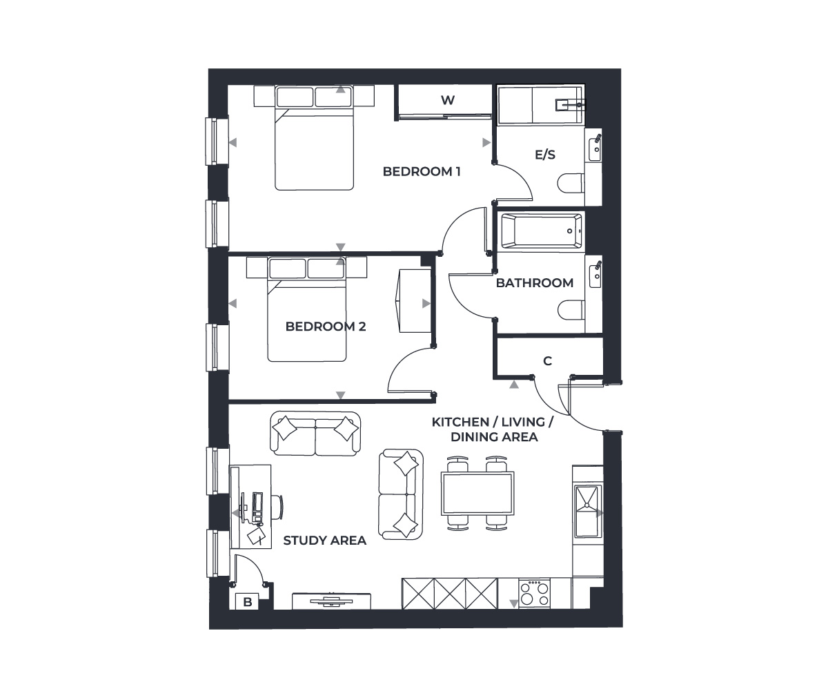 Plot 118 - Gun Hill Park - Weston Homes