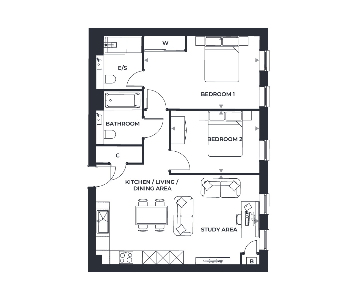 Plot 122 - Gun Hill Park - Weston Homes