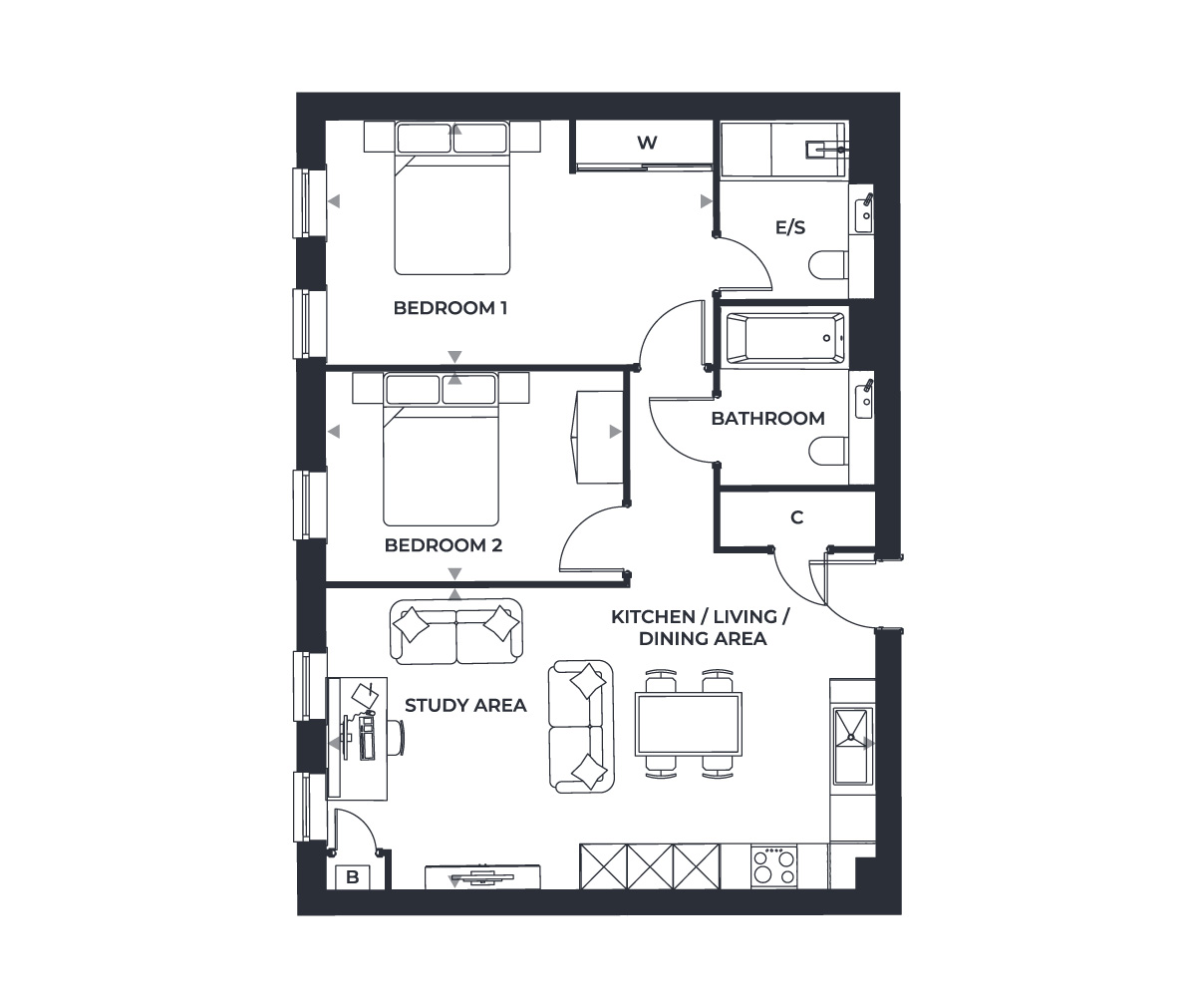 Plot 124 - Gun Hill Park - Weston Homes