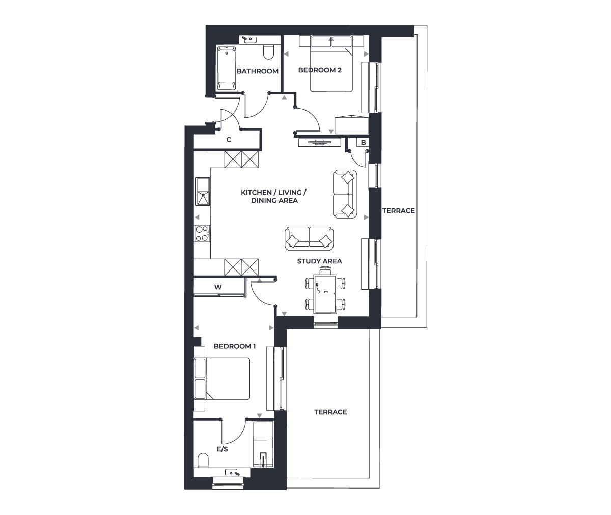 Plot 128 - Gun Hill Park - Weston Homes