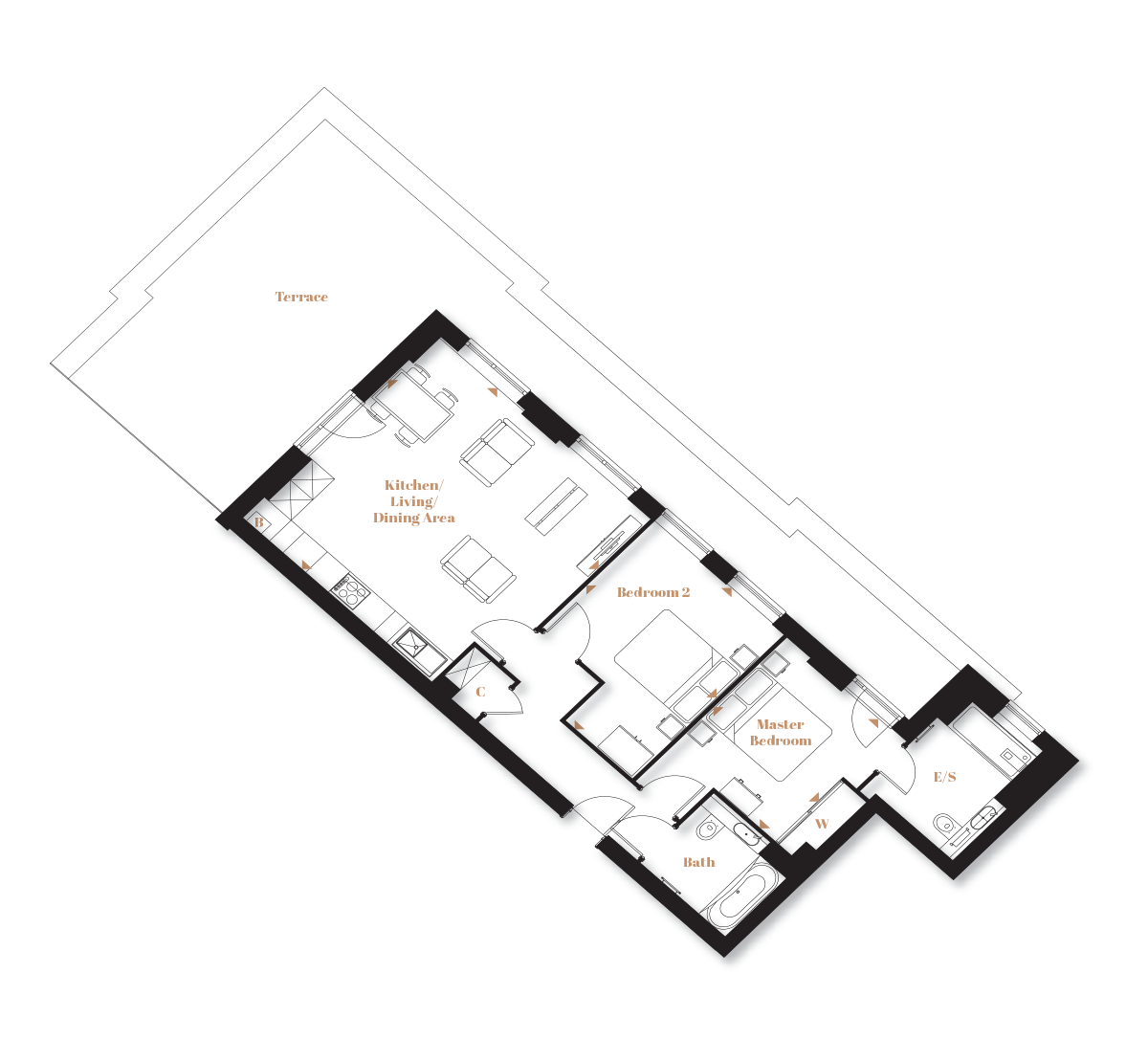 Type 19 – The Emperor - Langley Square - Weston Homes