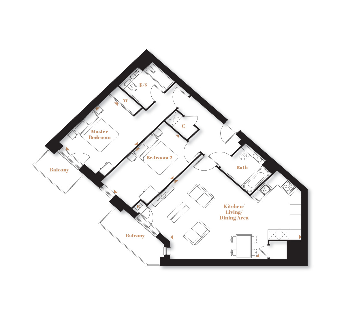 Type 9 – The Emperor - Langley Square - Weston Homes