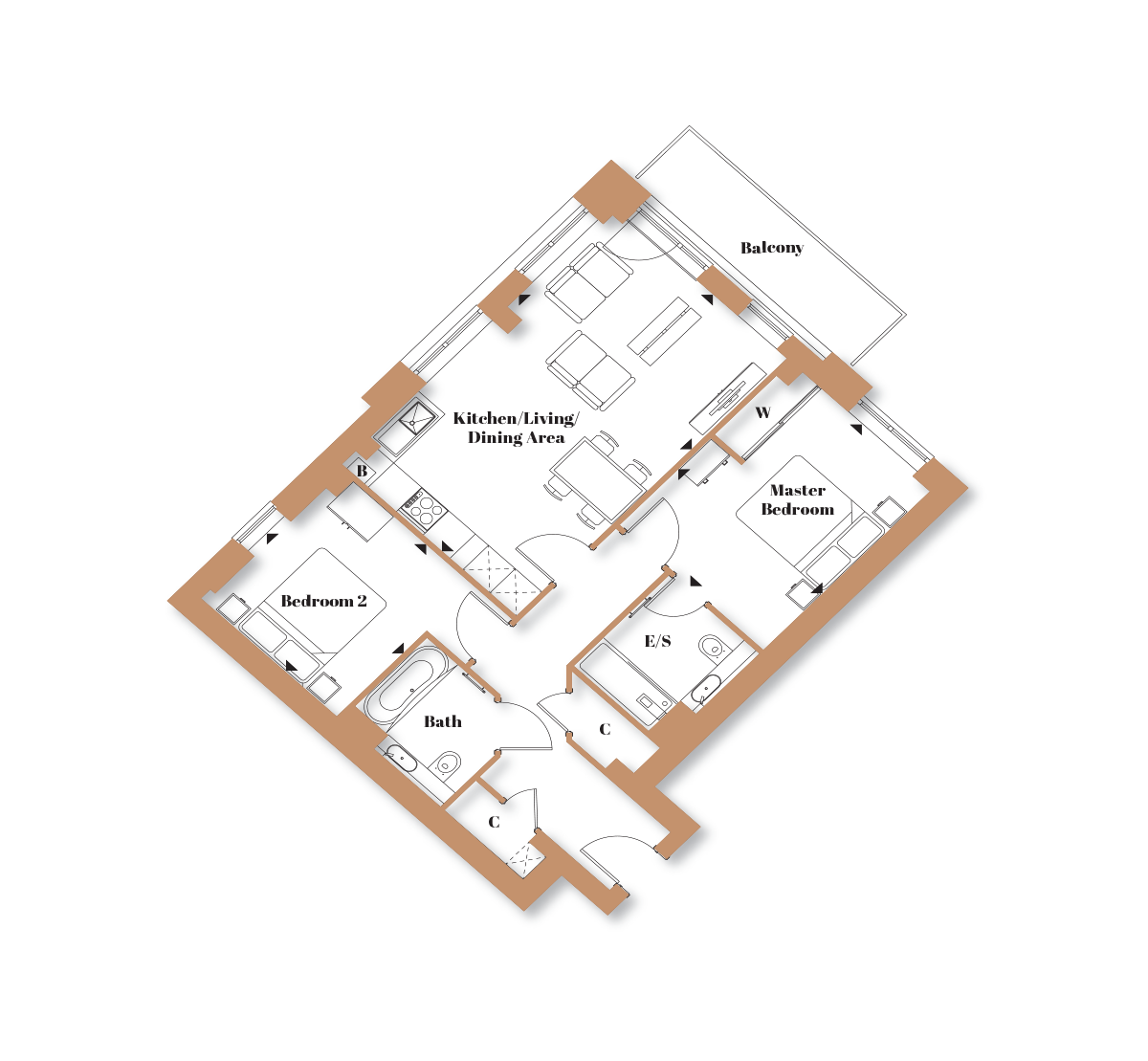 Type 11 – The Emperor - Langley Square - Weston Homes