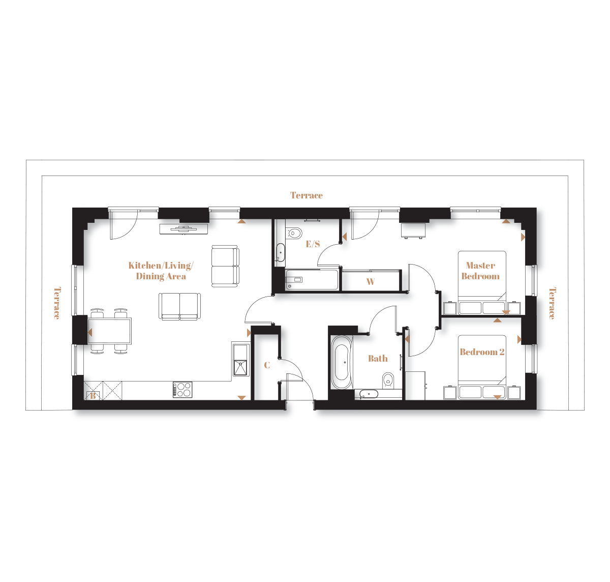 Type 10 – The Duchess - Langley Square - Weston Homes